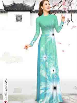 vai ao dai hoa in 3d ton dang ngoc mau moi 29646