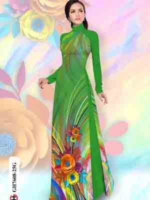 vai ao dai hoa in 3d ton dang ngoc thanh lich 983116