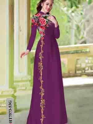 vai ao dai hoa in 3d truyen thong chat luong 765162