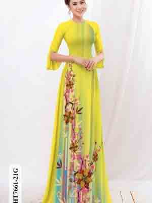 vai ao dai hoa in 3d truyen thong long lanh 116203