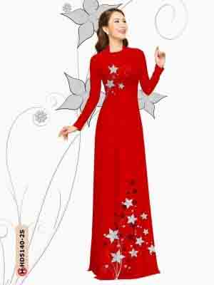 vai ao dai hoa in 3d truyen thong long lanh 930158