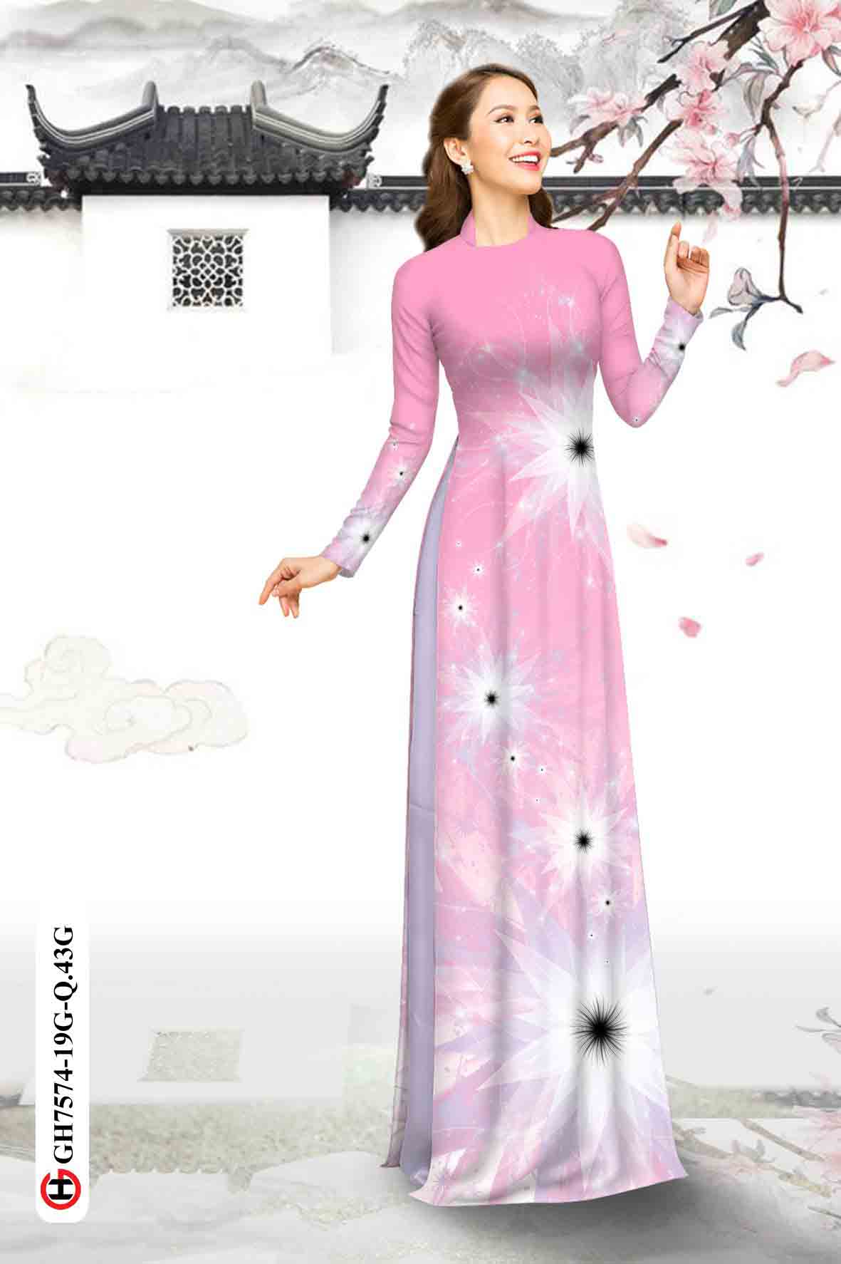 vai ao dai hoa in 3d truyen thong vua ra 109669