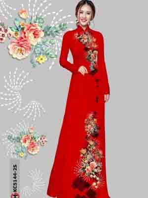 vai ao dai hoa in 3d vai ao dai my my da dang 1831269