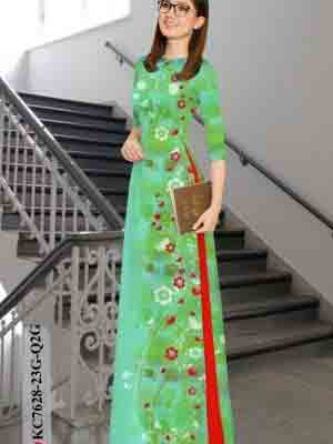 vai ao dai hoa in 3d vai ao dai my my doc dao 48771