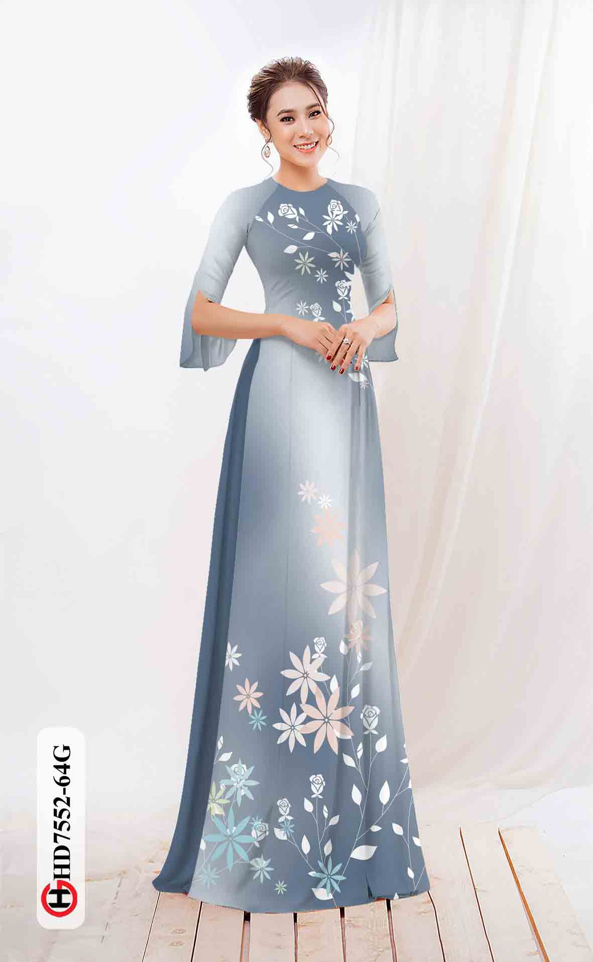 vai ao dai hoa in 3d vai ao dai my my duoc tim nhieu 223103