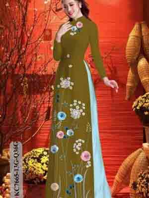 vai ao dai hoa in 3d vai ao dai my my nam nay 1378229