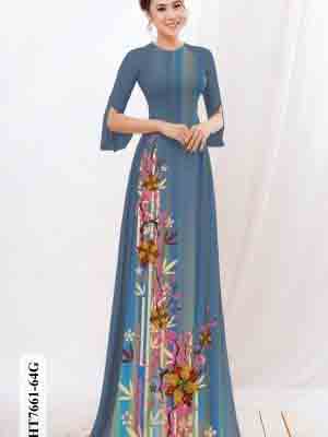 vai ao dai hoa in 3d vai ao dai my my phong cach 1716249