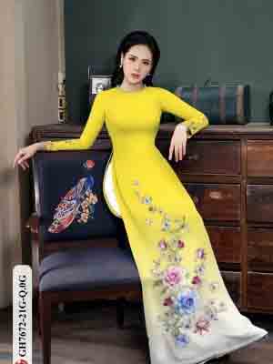 vai ao dai hoa in 3d vai ao dai my my ua thich 86887