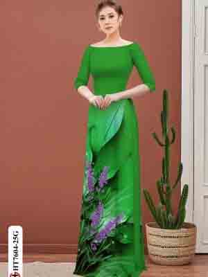 vai ao dai hoa lavender rat re da dang 764135