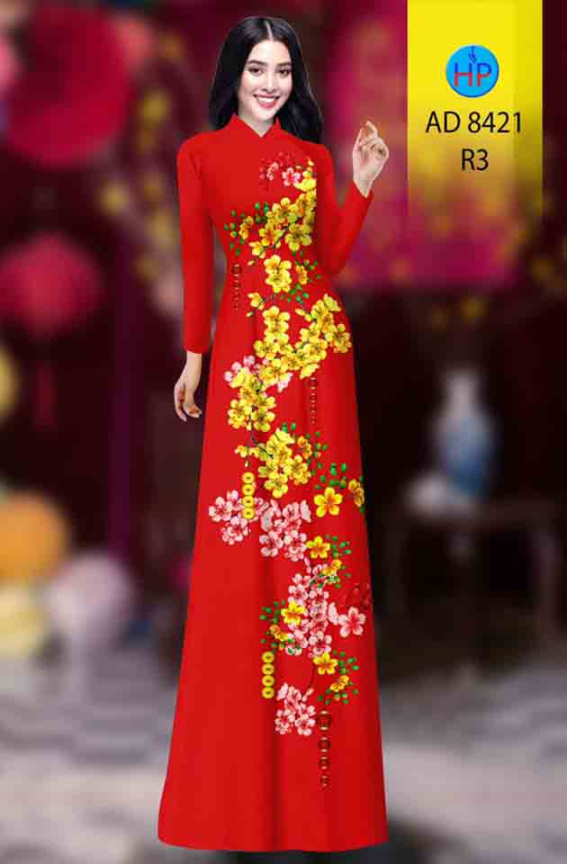 vai ao dai hoa mai duyen dang doc dao 190463