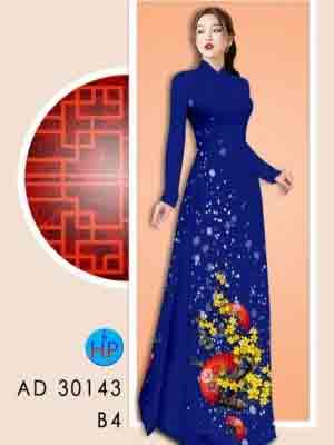 vai ao dai hoa mai rat duyen doc dao 123696