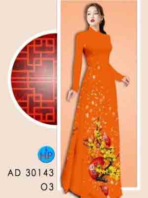 vai ao dai hoa mai re cuc dep 1236131