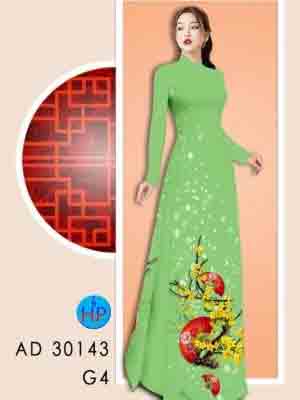 vai ao dai hoa mai re dep 236234