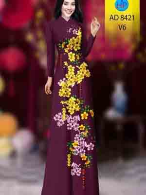 vai ao dai hoa mai vai ao dai my my ua thich 100481