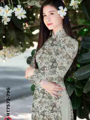 vai ao dai hoa nhi co truyen cuc dep 127429