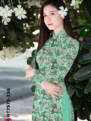 vai ao dai hoa nhi duyen dang long lanh 974220