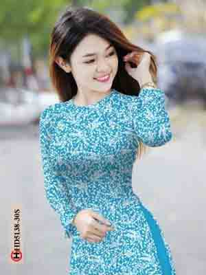 vai ao dai hoa nhi gia re dep 138299