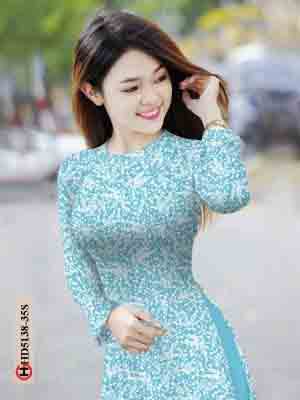 vai ao dai hoa nhi re dep 93864