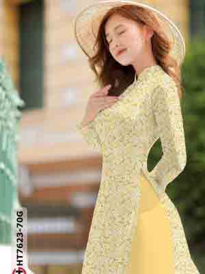 vai ao dai hoa nhi ton dang ngoc dang hot 1898144