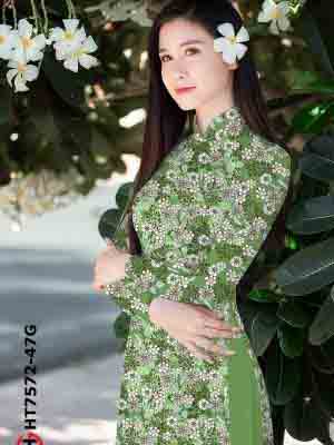 vai ao dai hoa nhi truyen thong dang hot 874293