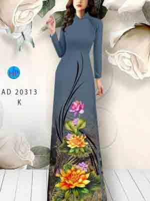 vai ao dai hoa sen re cuc hot 524156