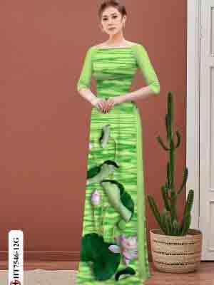 vai ao dai hoa sen re doc dao 36393