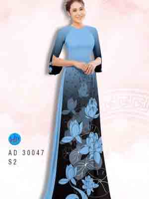 vai ao dai hoa sen shop mymy doc dao 2065217