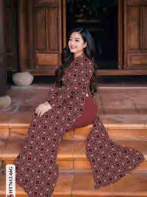 vai ao dai hoa van lap the rat re gia tot 929138