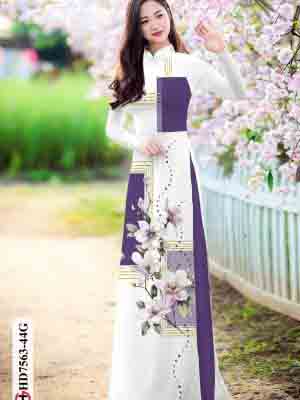 vai ao dai hoa van shop my my dang hot 467199