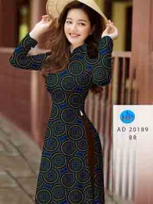 vai ao dai hoa van tron shop mymy thanh lich 037134