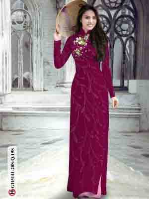 vai ao dai hoa van vai ao dai my my phong cach 35077