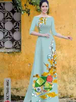 vai ao dai tet 2021 ton dang ngoc dang hot 1849260