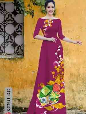 vai ao dai tet 2021 truyen thong rat dep 194930