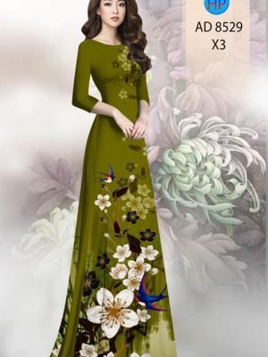 vai ao dai chim en mua xuan re cuc hot 769213