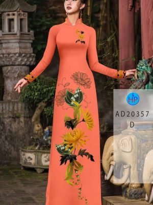 vai ao dai hoa cuc dang ngoc dang hot 473291