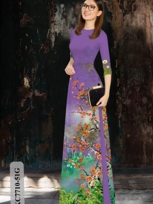 vai ao dai hoa dao mua xuan gia re nam nay 82161