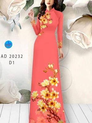 vai ao dai hoa dao truyen thong rat dep 1992228