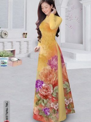 vai ao dai hoa hong gia re ua thich 86746