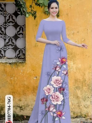 vai ao dai hoa hong rat re vua ra 153516