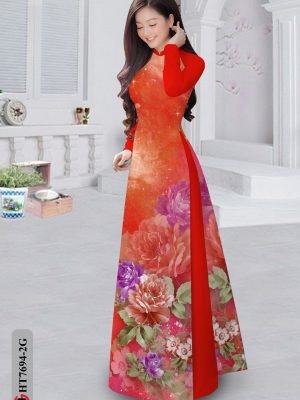 vai ao dai hoa hong shop my my cuc dep 467217