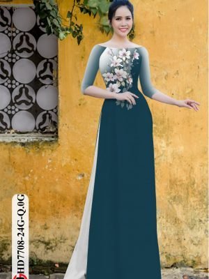 vai ao dai hoa in 3d co truyen ua chuong 204845