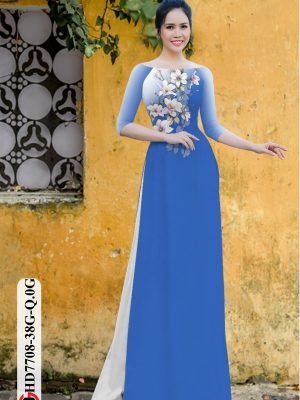 vai ao dai hoa in 3d shop my my da dang 648286