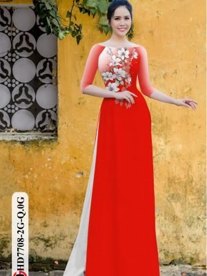 vai ao dai hoa in 3d shop my my dep 1748217