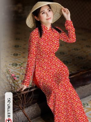 vai ao dai hoa nhi co truyen nam nay 1339232