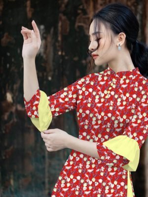 vai ao dai hoa nhi gia re cuc dep 31731