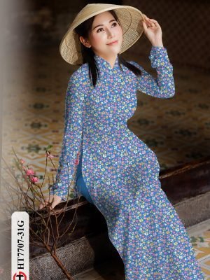 vai ao dai hoa nhi re phong cach 1398