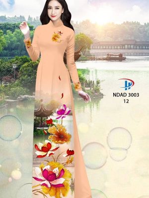 Vải Áo Dài Phong Cảnh AD NDAD 3003 28