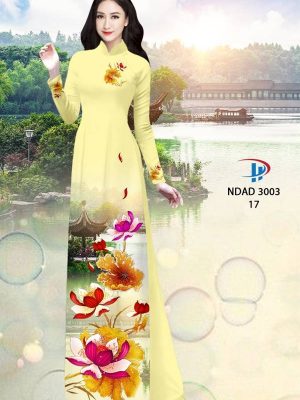 Vải Áo Dài Phong Cảnh AD NDAD 3003 33