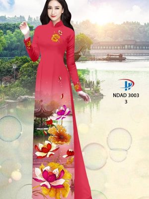 Vải Áo Dài Phong Cảnh AD NDAD 3003 44