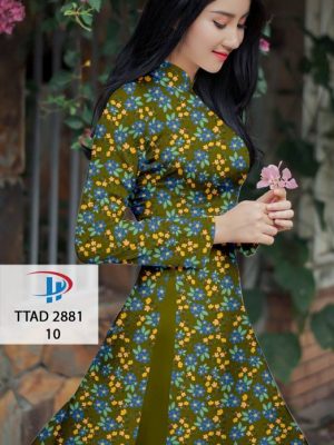 Vải Áo Dài Hoa Nhí AD TTAD 2881 28